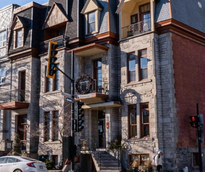 Hostel Auberge Du Plateau Montreal Zewnętrze zdjęcie